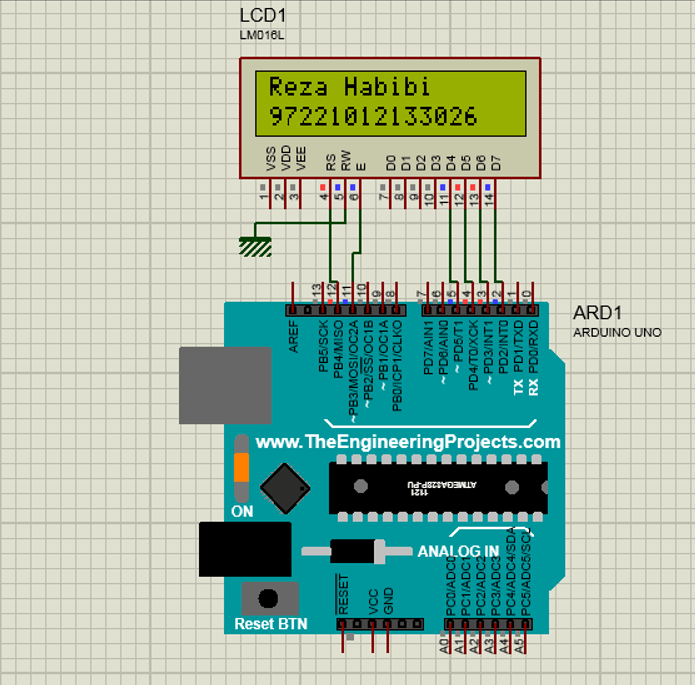 شماتیک پروژه آماده آردوینو